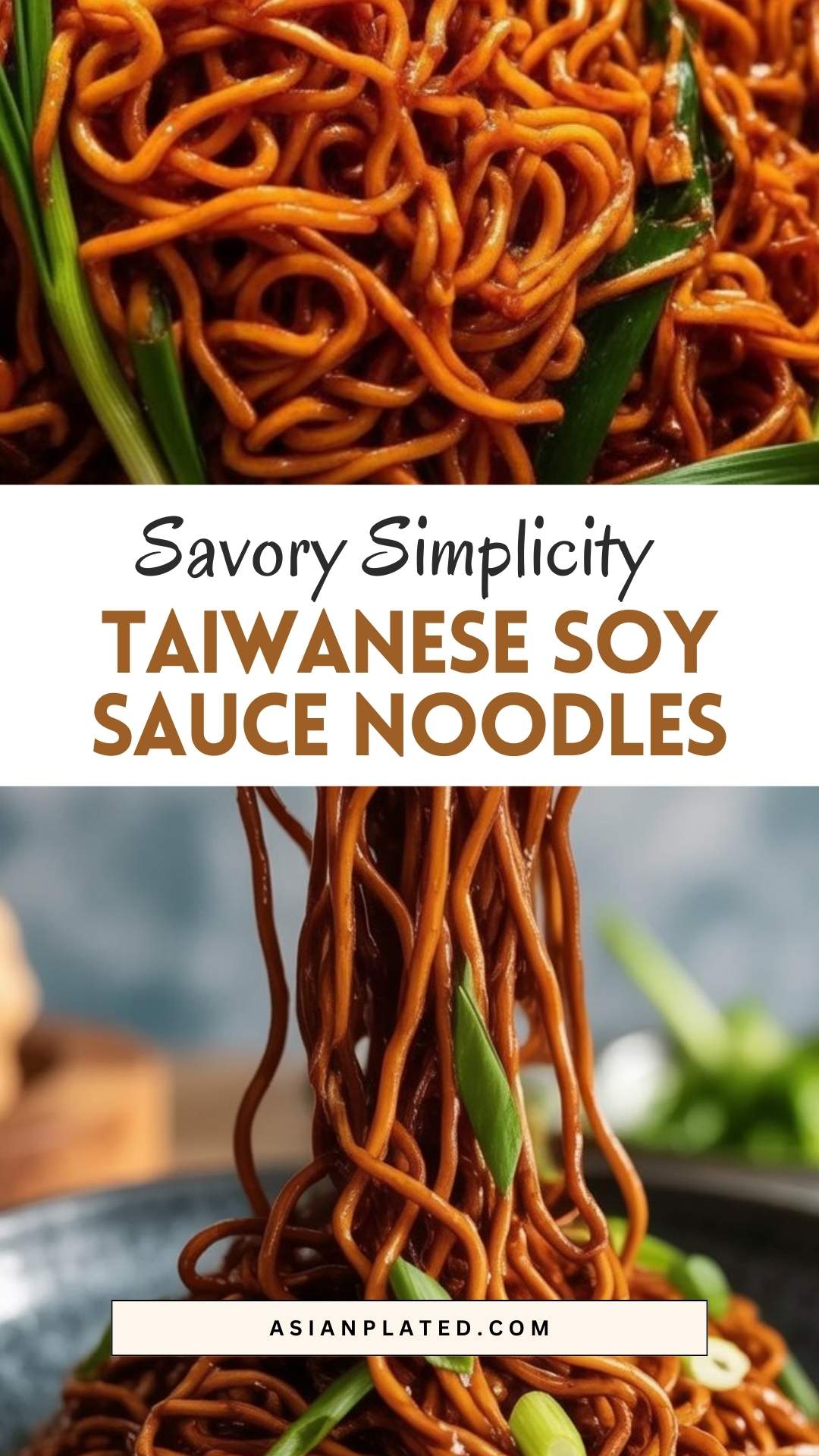 EASY Taiwanese Soy Sauce Noodles