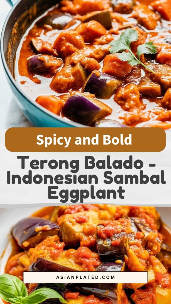 EASY Terong Balado - Indonesian Sambal Eggplant