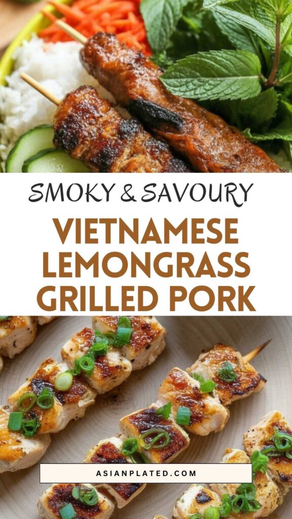 EASY Vietnamese Lemongrass Grilled Pork