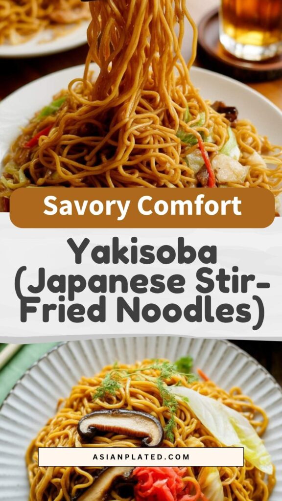 EASY Yakisoba (Japanese Stir-Fried Noodles)