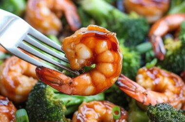 Honey Garlic Butter Shrimp and Broccoli