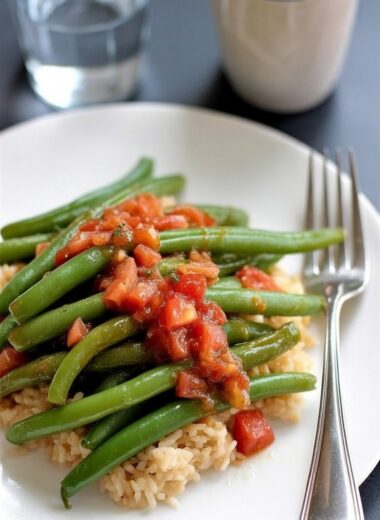 Indonesian Curried Green Beans