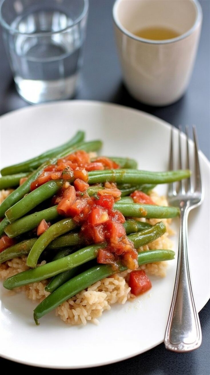 Indonesian Curried Green Beans