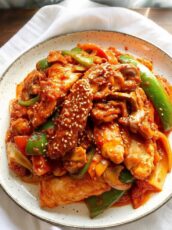 Korean Fish Cake Stir Fry