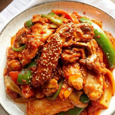 Korean Fish Cake Stir Fry