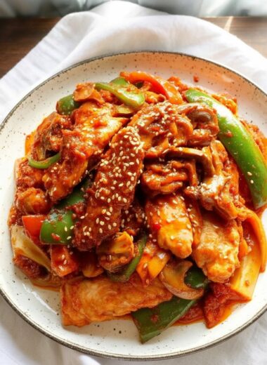 Korean Fish Cake Stir Fry