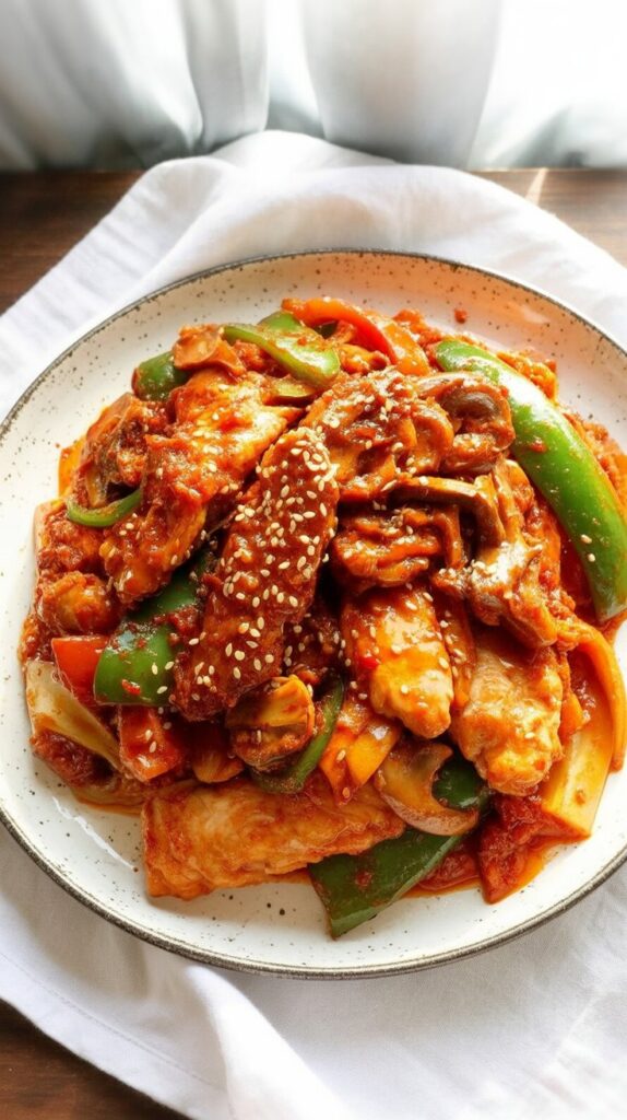 Korean Fish Cake Stir Fry