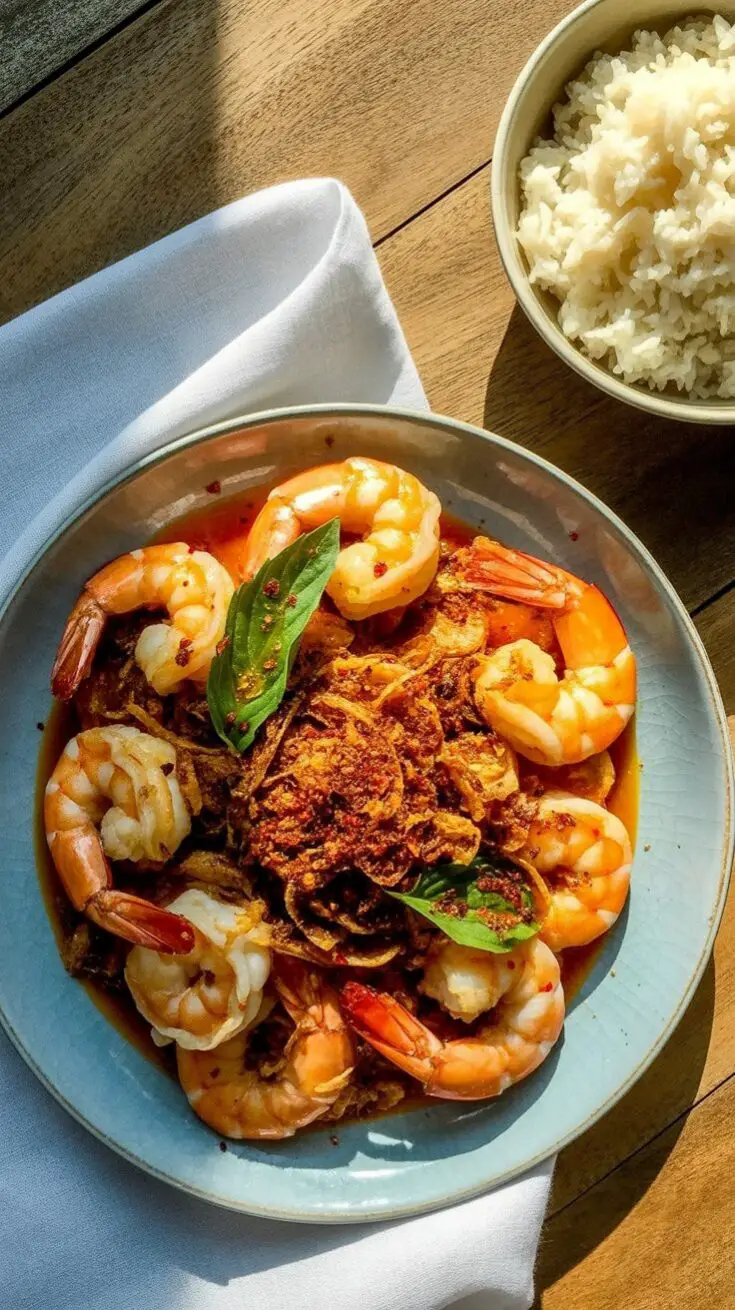Malaysian Butter Prawns