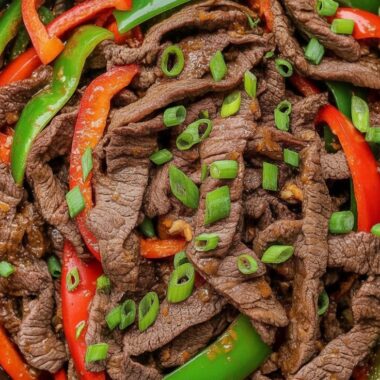 Pepper Steak Stir Fry