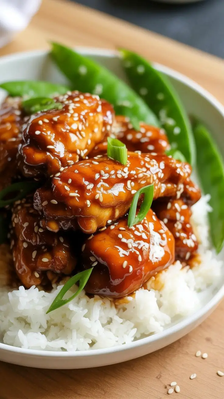 Simple Asian Glazed Chicken Thighs
