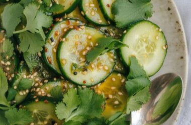 Smashed Asian Cucumber Salad