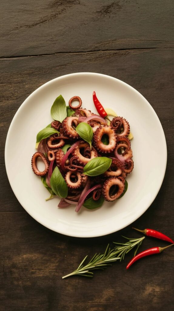 Squid Stir Fry