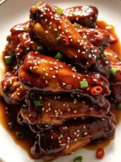 Sticky Chinese Chicken Wings