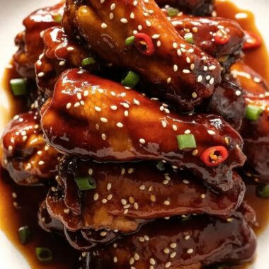 Sticky Chinese Chicken Wings