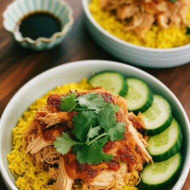Taiwanese Chicken and Rice