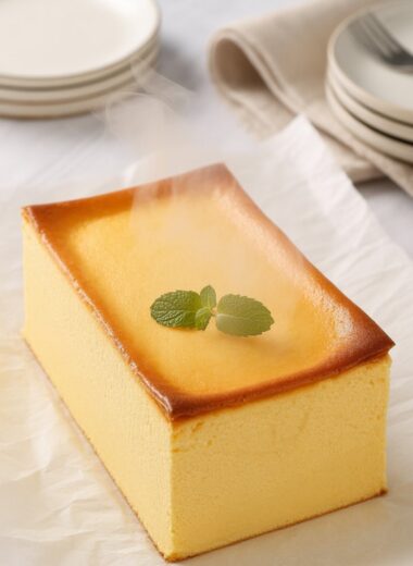 Taiwanese Honey Castella Cake