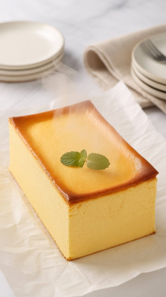 Taiwanese Honey Castella Cake