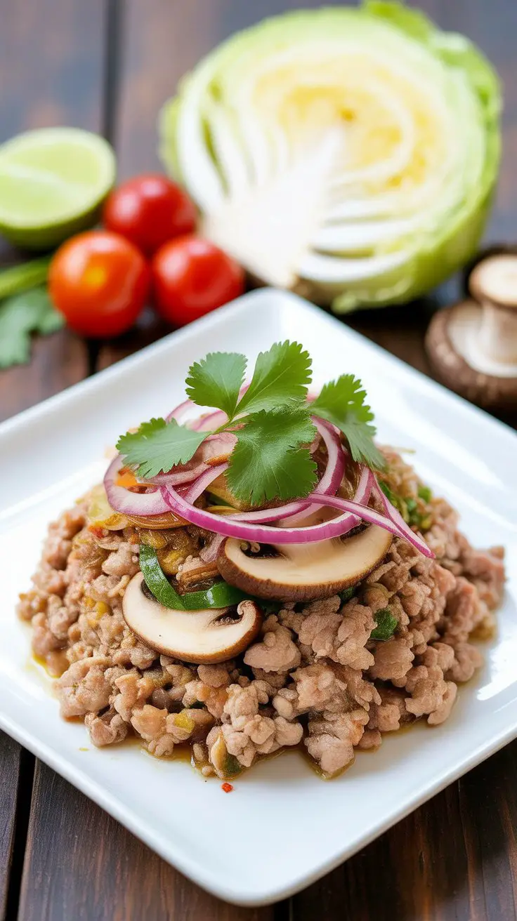 Thai Pork Laab (Larb)