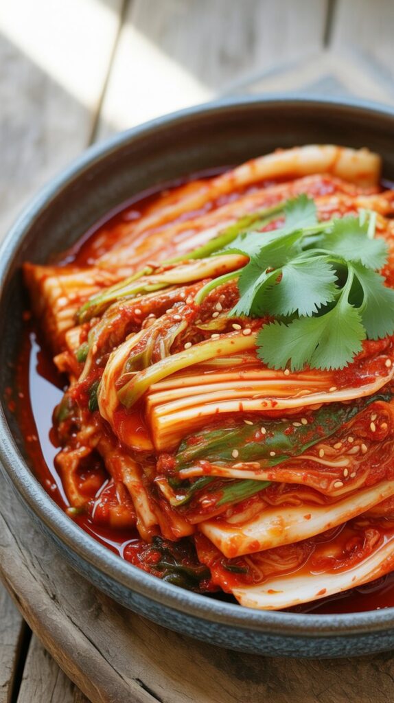Traditional Napa Cabbage Kimchi