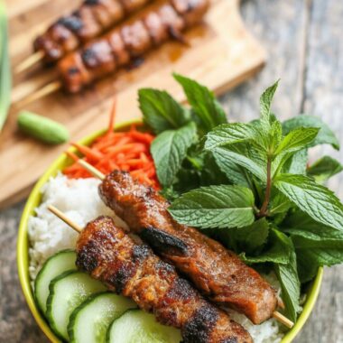 Vietnamese Lemongrass Grilled Pork