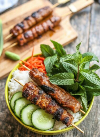 Vietnamese Lemongrass Grilled Pork