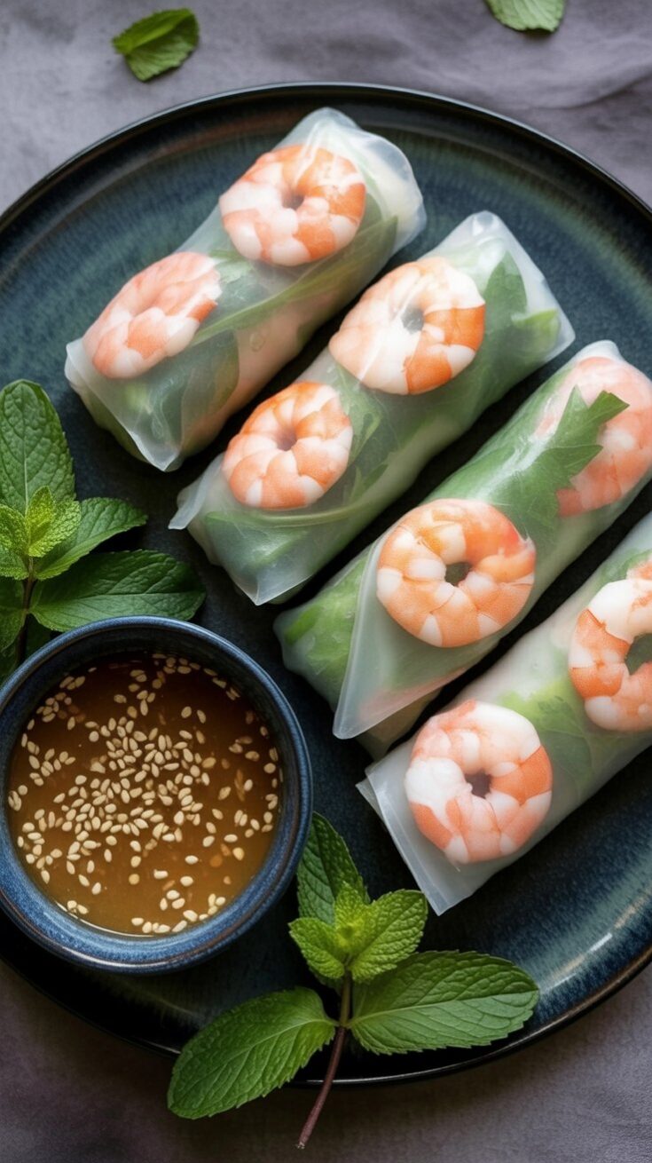 Vietnamese Rice Paper Rolls