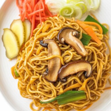 Yaki Udon (Japanese Stir-Fried Udon Noodles)