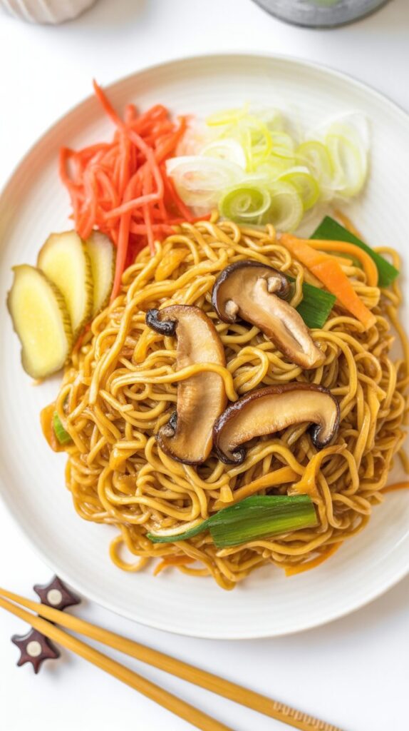 Yaki Udon (Japanese Stir-Fried Udon Noodles)