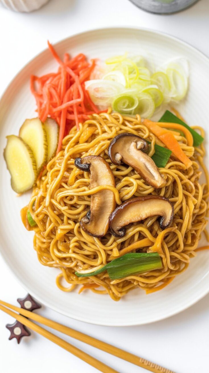 Yaki Udon (Japanese Stir-Fried Udon Noodles)