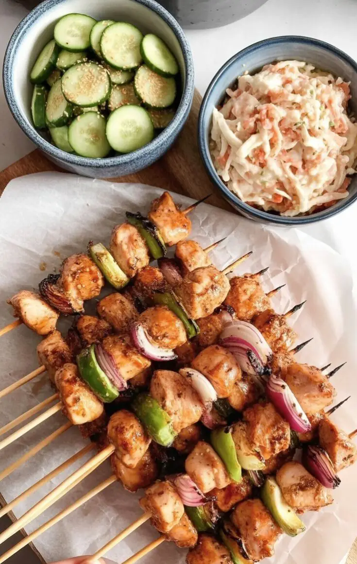 Yakitori (Japanese Skewered Chicken)