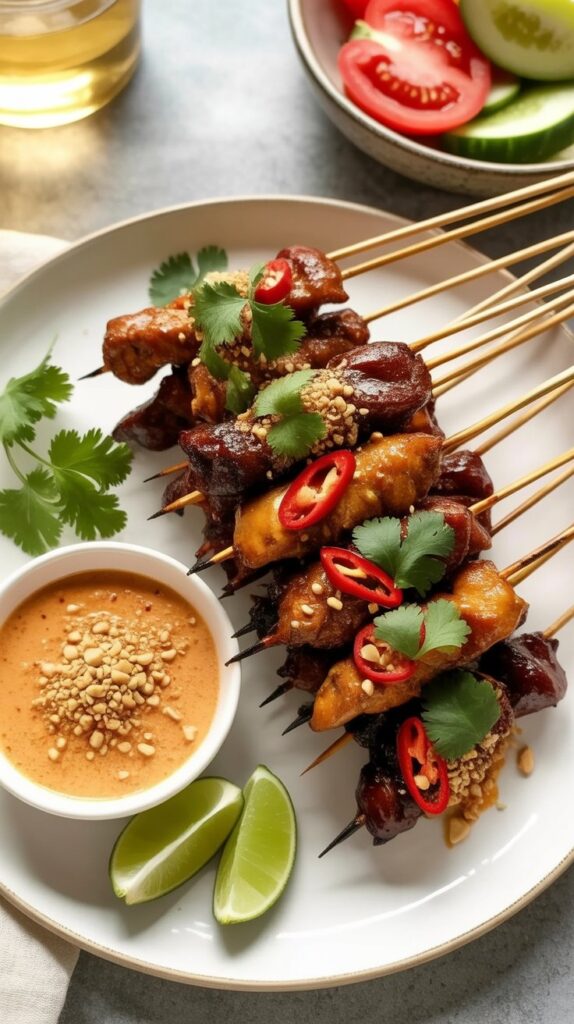 best Beef Satay with Thai Peanut Sauce