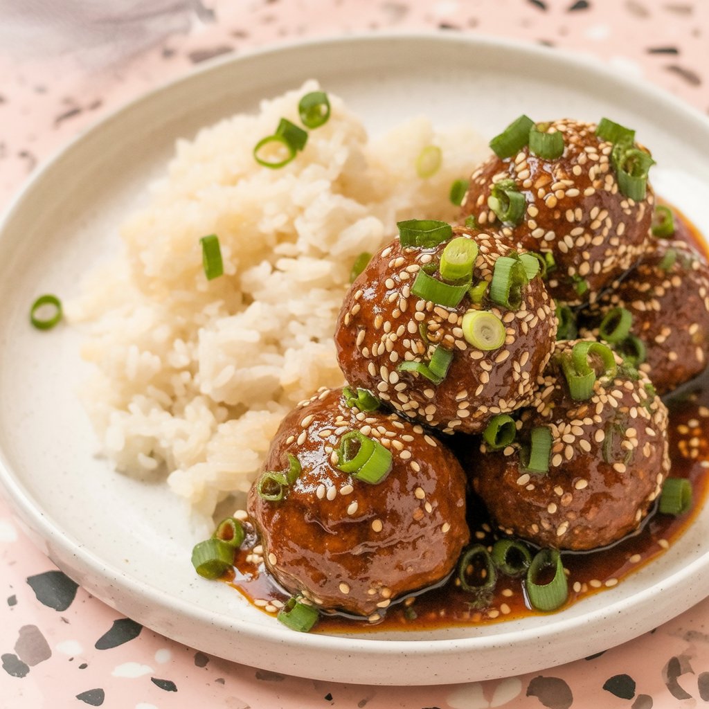 best Korean BBQ Meatballs
