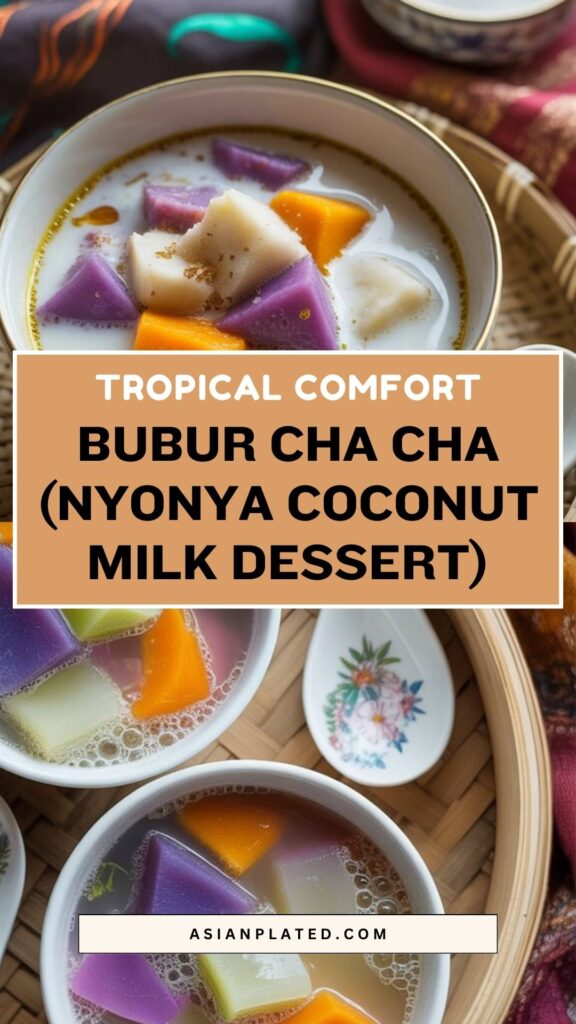 easy Bubur Cha Cha (Nyonya Coconut Milk Dessert)
