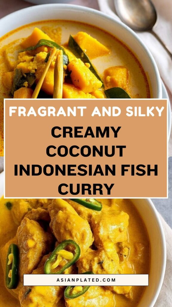 easy Creamy Coconut Indonesian Fish Curry