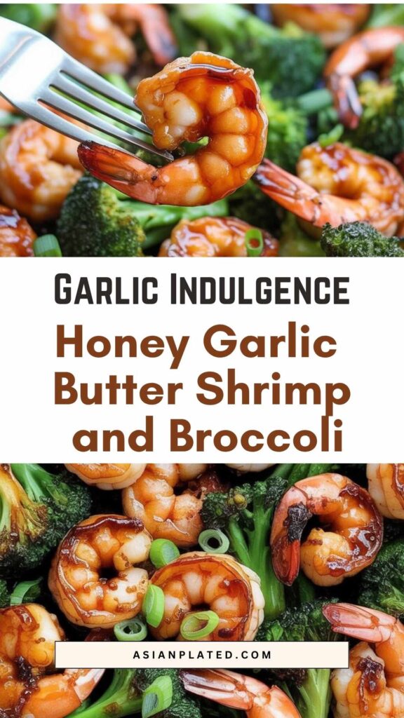 easy Honey Garlic Butter Shrimp and Broccoli