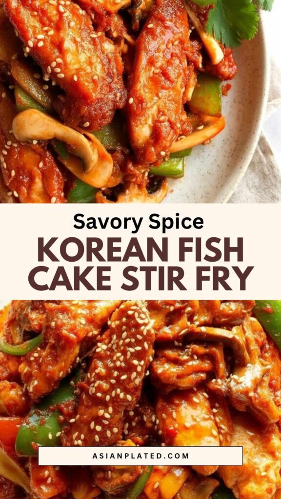 easy Korean Fish Cake Stir Fry