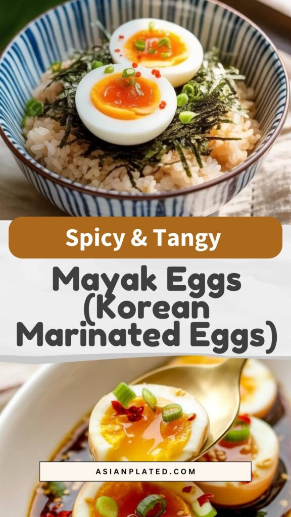 easy Mayak Eggs (Korean Marinated Eggs)