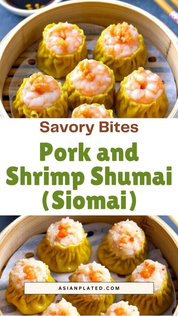 easy Pork and Shrimp Shumai (Siomai)